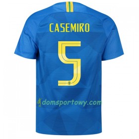 Koszulka Brazylia Casemiro 5 Wyjazdowe Koszulki Piłkarskie Mistrzostwa Świata 2018